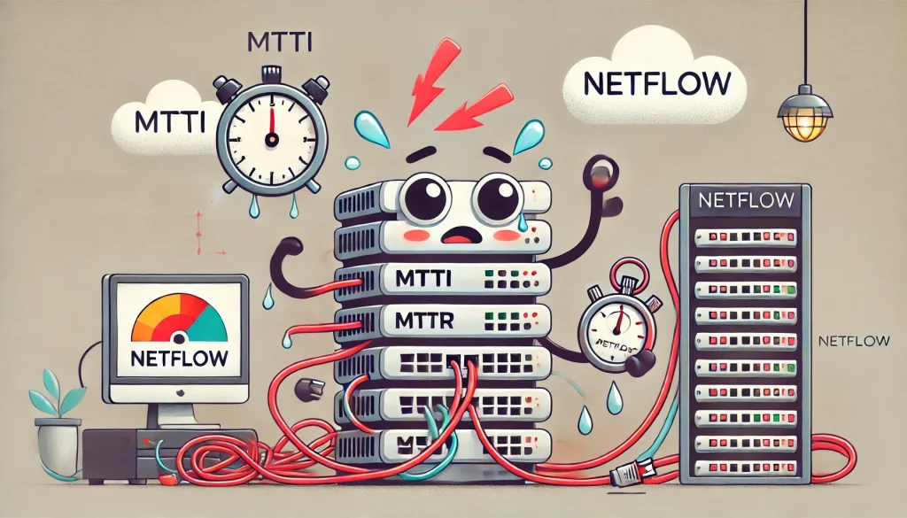 How NetFlow Slashes MTTI and MTTR